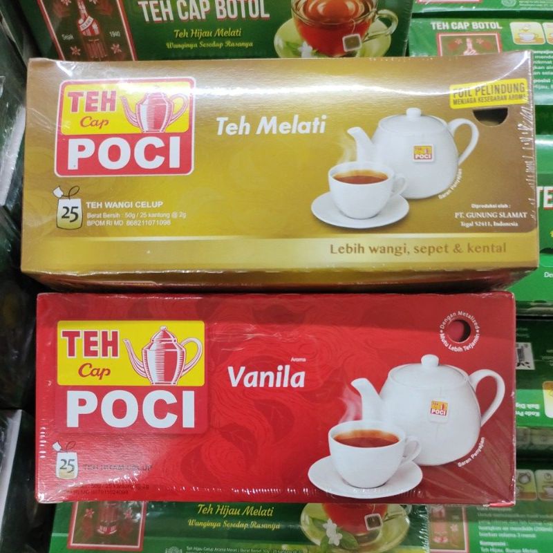 

Teh Cap Poci Teh Celup Poci Isi 25's All Variant