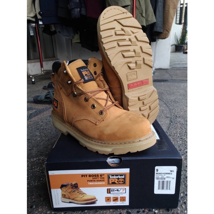 timberland pit boss work boots