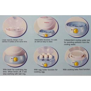 Dodawa DD 06 Alat Tempat Steril Sterilisasi Perebus Botol Susu Bayi Serbaguna Steam Sterilizer