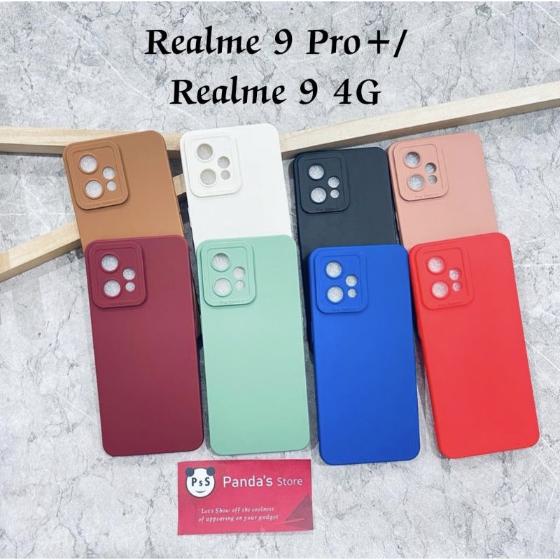 Softcase Pro Camera Realme 9 4G / Realme 9 Pro+ Candy Case Full Color 3D Silikon TPU