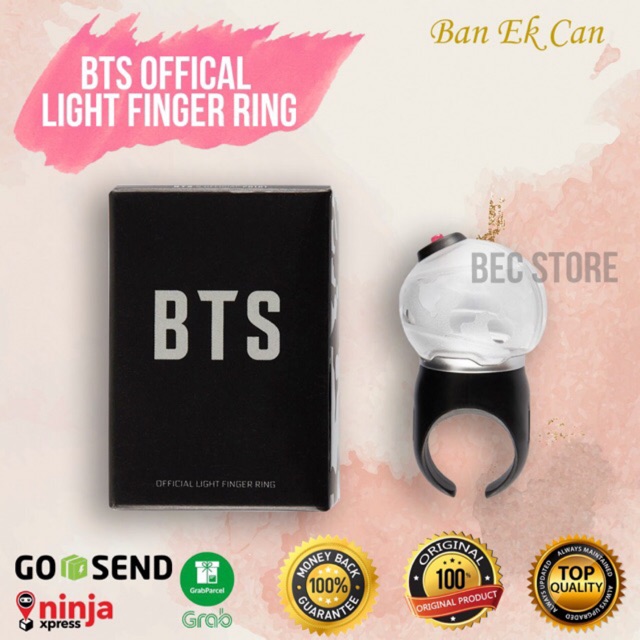 BTS OFFICAL LIGHT FINGER RING BTS ARMY BOMB RING BTS LOVE YOURSELF TOUR Brand New and Unopened