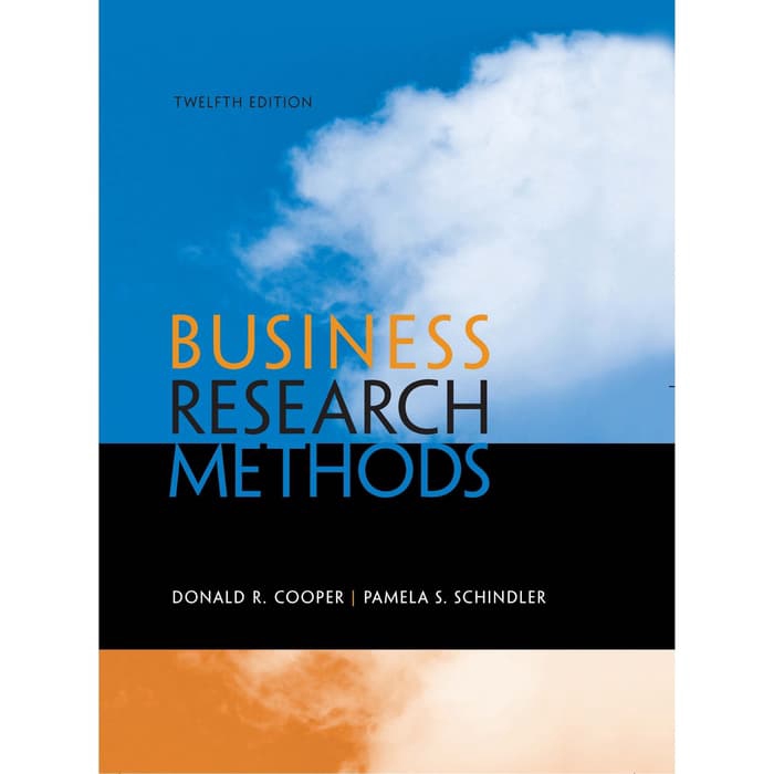 

Buku Business Research Methods - HARD COVER