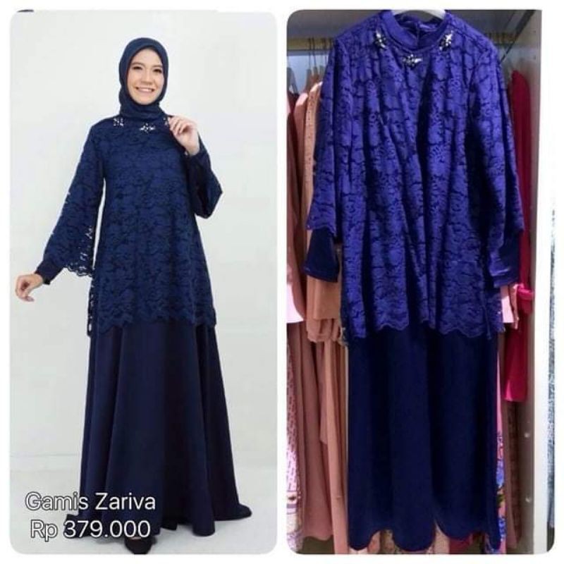 GAMIS ZARIVA by ELZATTA HIJAB