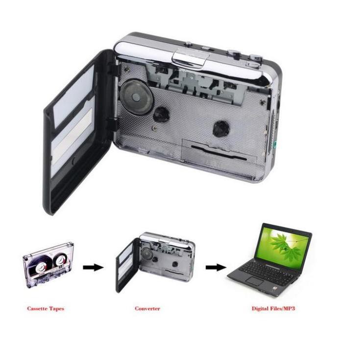 CONVERTER KASET Walkman Cassette Capture to USB MENJADI FILE MP3 player EZCAP 218