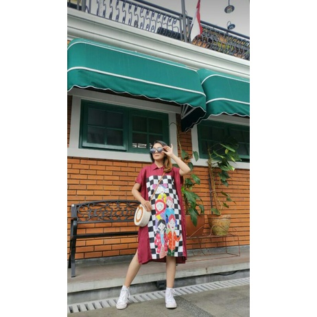 KAMILA DRESS | DASTER RAYON ETNIK | DASTER JUMBO