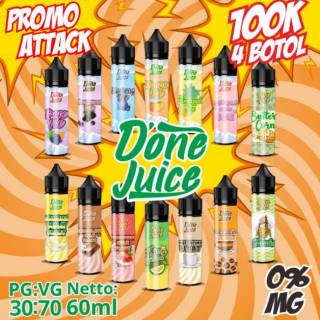 Pesanan Khusus Done Juice Liquid Murah 0mg Shopee Indonesia