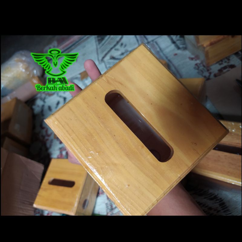 kotak tisu kayu /kotak tisu kayu clear /kotak tisu kayu
