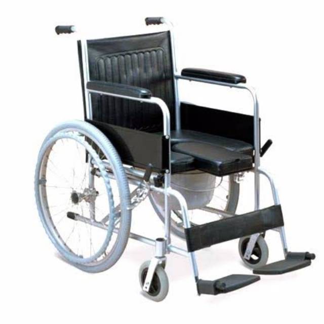 Kursi roda BAB / /kursi roda untuk BAB / kursi roda 2 in 1