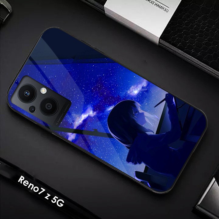 Softcase Glass Oppo Reno 7z 5G [G83] Softcase Mirror - Softcase Kaca Oppo - Softcase Glass - Softcas