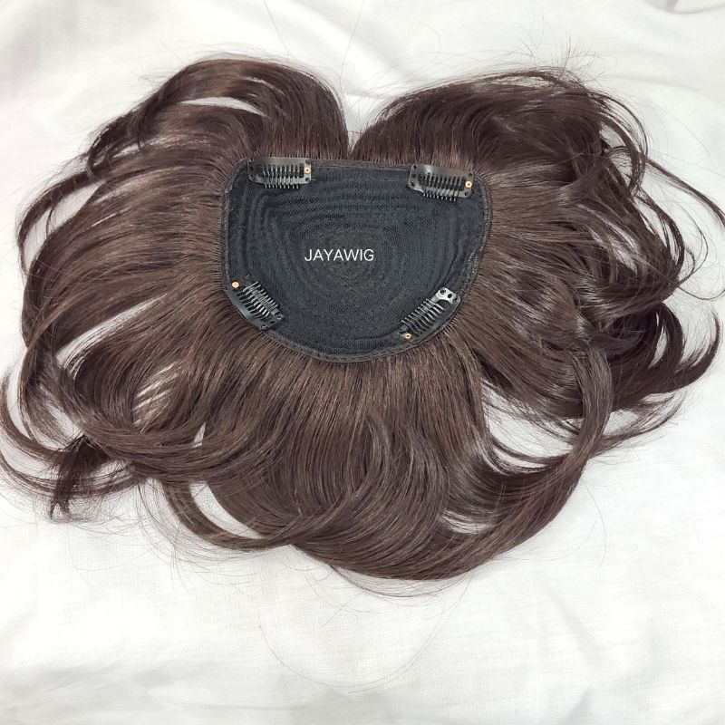 Penutup Botak Pria Rambut Palsu Untuk Menutupi Botak Bagian Tengah Rambut