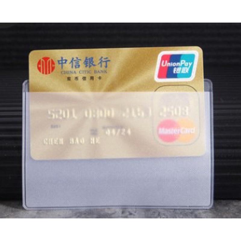 sampul pelindung kartu kredit kartu etoll kartu nama cover kartu ktp