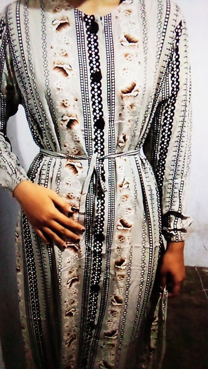 Longdress Gamis Arabian Sultan & Daster Kaftan Motif Terbaru Bahan Rayon Armany Farissa Batik