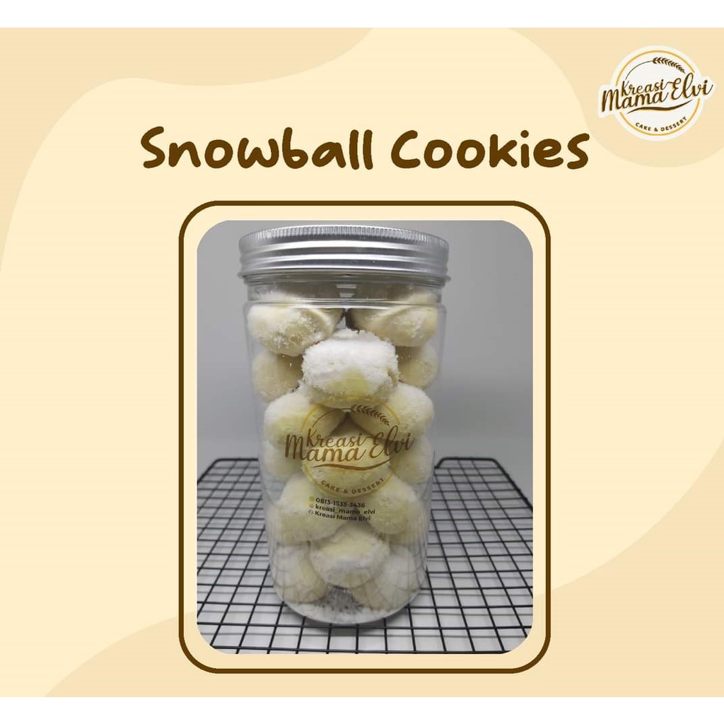 

Snowball / Putri Salju Cookies