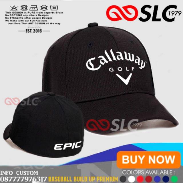 TOPI BASEBALL SNAPBACK  BUILD UP CALLAWAY GOLF EPIC  -  TWINZSTORE