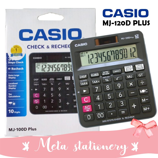

Calculator / Kalkulator casio MJ-120D Plus