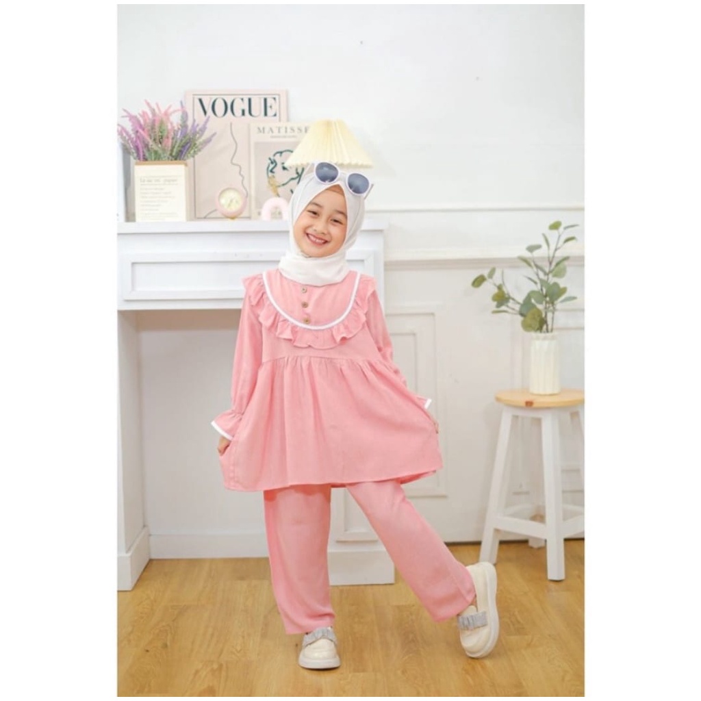 SETELAN ANAK PEREMPUAN UMUR 1-12 TAHUN SETELAN GAMIS KALISA BAJU PAKAIAN ANAK BAHAN MOSCREPE SETELAN ANAK PEREMPUAN MASA KINI BERAGAM WARNA BAJU MUSLIM ANAK TERMURAH DAN TRENDY MASAKINI SETELAN BAJU ANAK ANAK TERKEREN DAN TERLUCU 2022 USIA 6-12BLN-5THN