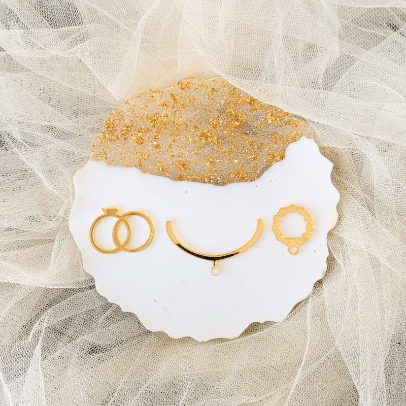 Replika Perhiasan Hiasan Mahar Replika Kalung Replika Cincin Replika Gelang