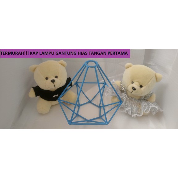 Kap diamond kap lampu gantung dekorasi