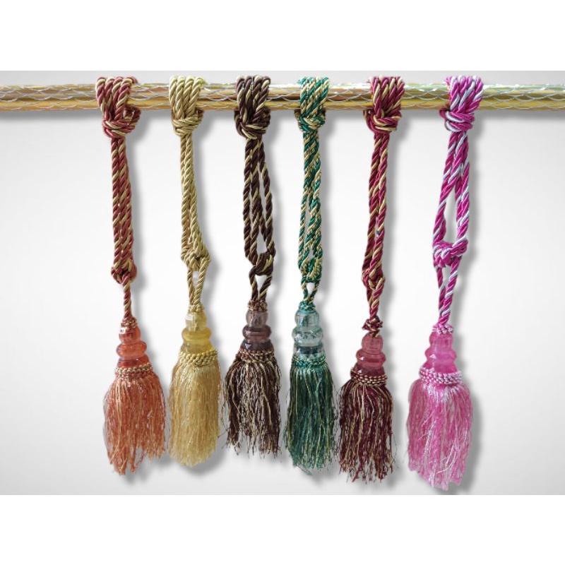 TASSEL TALI IKAT GORDEN / TASSEL SIBORI / TALI GORDEN / IKAT TIRAI MEWAH