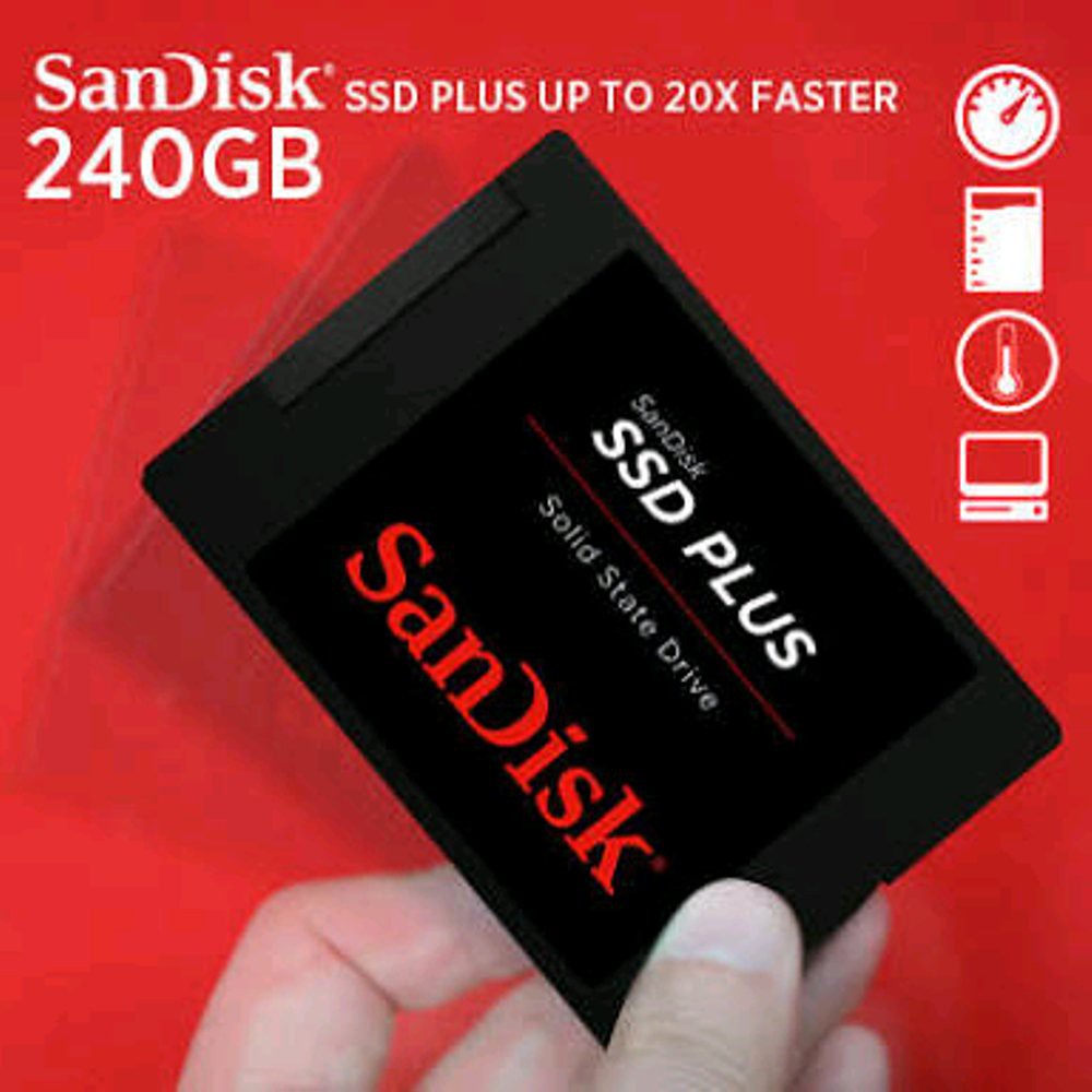 SSD SANDISK Plus 240GB