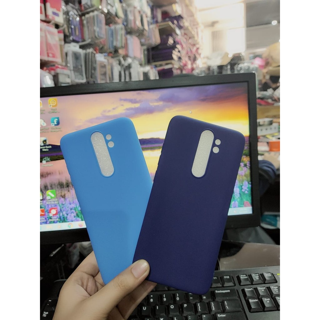 TPU MACARON Redmi Note 8 Pro 6.53 Inchi Softcase Silicon Candy Anti Noda No Logo Full Cover