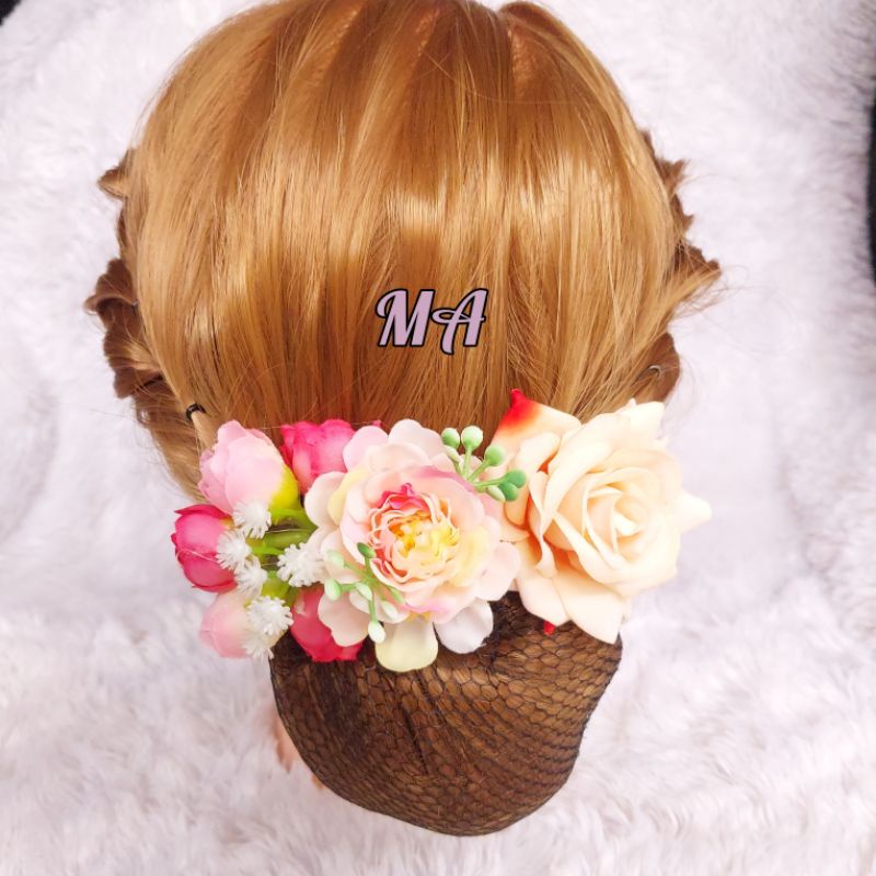 Exclussive Sirkam Bunga Athanasha / sirkam bunga hias / sirkam rambut hias / jepit rambut / aksesori