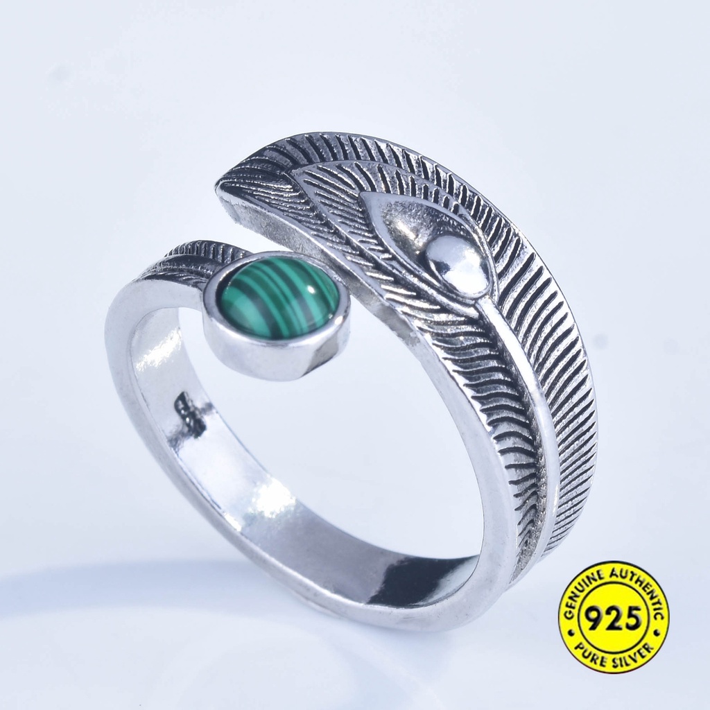 Cincin Sterling Silver 925 Model Terbuka Adjustable Untuk Wanita