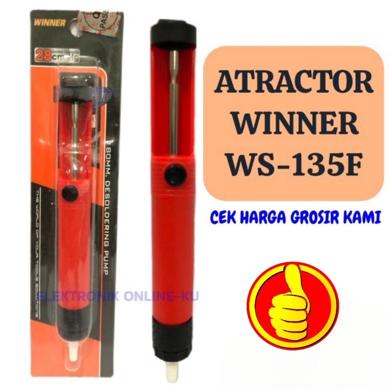 ATRACTOR SEDOTAN TIMAH DESOLDERING PUMP WINNER WS135F