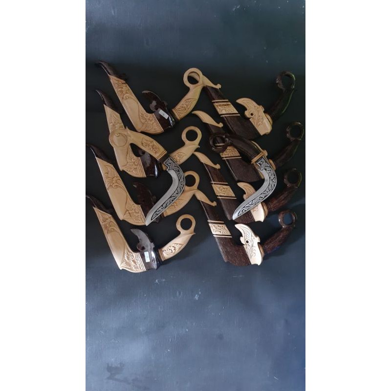 kerambit minang batik