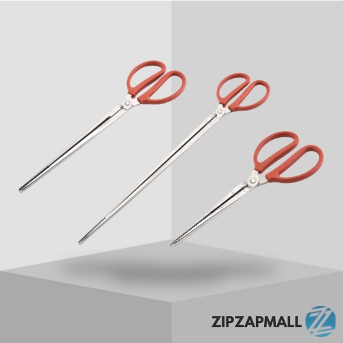 Gunting Capit Pengambil Kepiting / Gunting Capit Kepiting Belut Aligator Gurita / Gunting Penjepit Belut / Capitan Pencapit Jepitan Ikan Belut Kepiting Seafood / Gunting Capit Pengambil Kepiting Flat Curve Murah Original