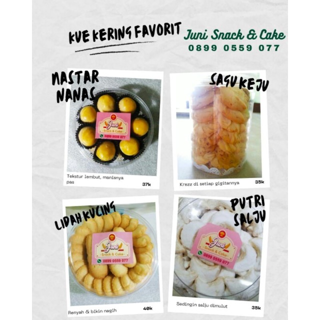 

Nastar Nanas uk. toples 250gr