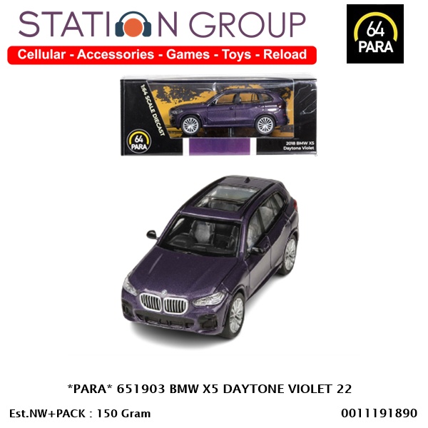 PARA 651903 BMW X5 DAYTONE VIOLET 22 - DIECAST
