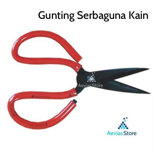 

cusss order] Gunting Kulit Kain Seng Kertas Karton Serba Guna.