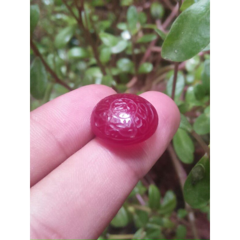 Akik Yaman Ahmar ukiran Shalawat