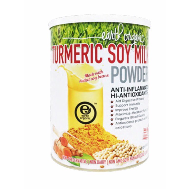 Earth Living Organic Turmeric Soy Milk 800g