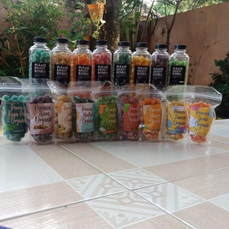 

SPESIAL AWAL TAHUN Permen botol 150gr kayu putih, jeruk, asem, jahe, mangga, sirsak, strawberry, jeruk, menthol 165CUCY