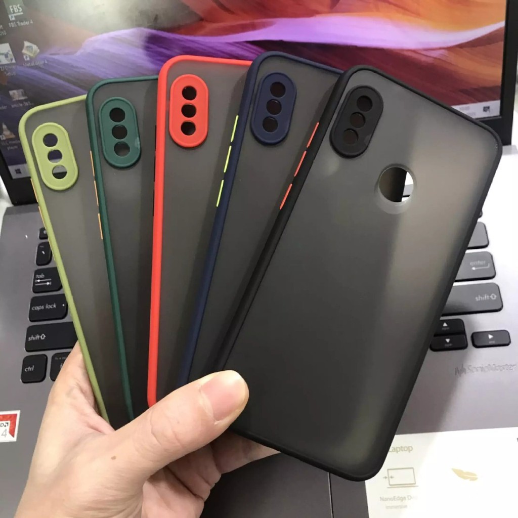Case Dove Silikon Bumper Pelindung Kamera Xiaomi Mi A2 6X Redmi Note 5 5a