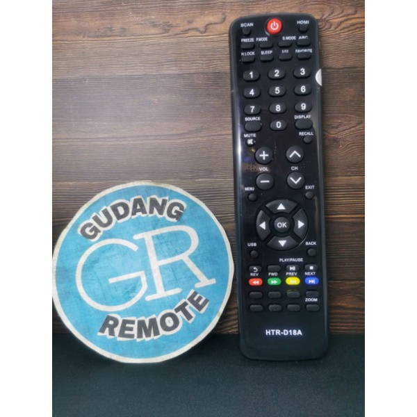 Remote Remot TV Sanyo/Haier/Aqua LCD LED