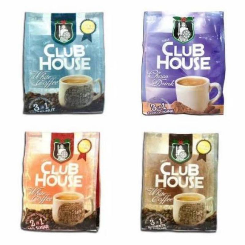 shake club house white coffe allvarian 12x40 gram