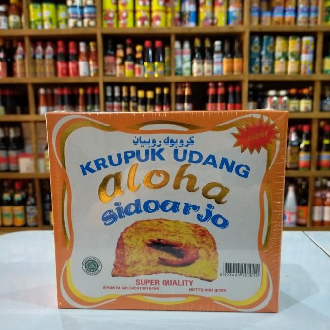 

Aloha Kerupuk Udang Orange Super Quality 500Gr