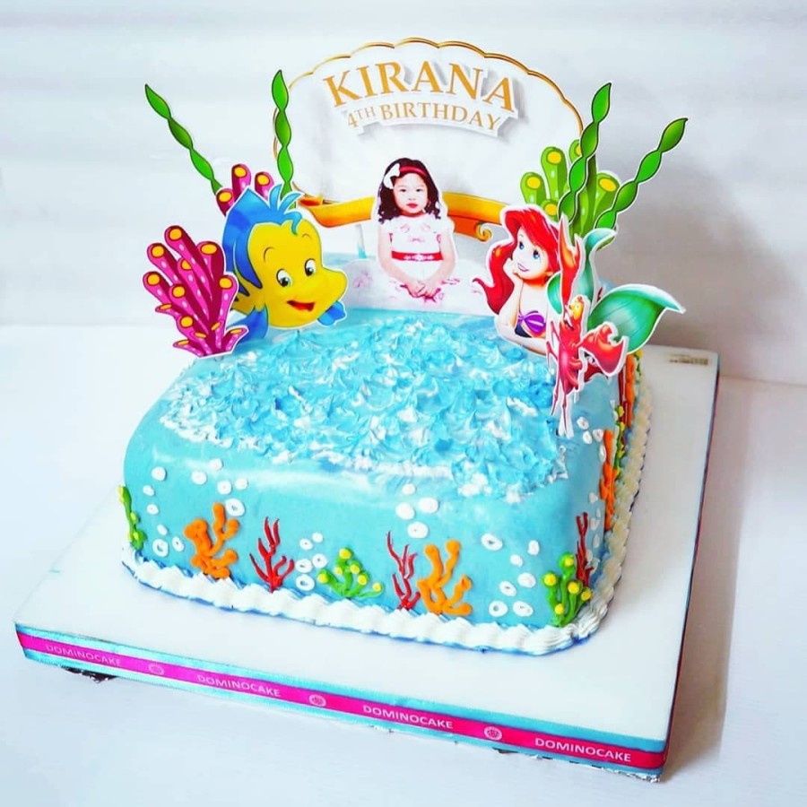 

Kue ulang tahun - Tema Mermaid - Cake birthday Mermaid - Butter Cream