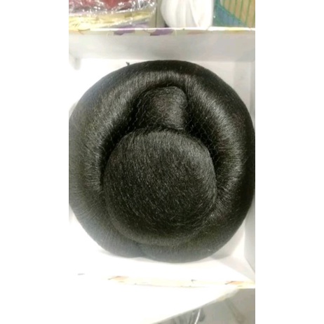 sanggul tekuk Jawa Gelung Jawa Gelung model Solo rambut asli dewasa