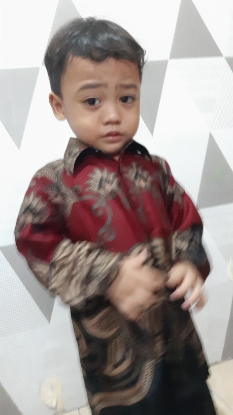 Baju Batik Anak Laki-laki Lengan Panjang Bisa Buat Seragam Sekolah Hari Batik - Harga Grosiran Murah