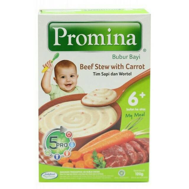 Promina Bubur Bayi 6+ Tim Sapi Wortel / Ayam Jamur / Ayam ...