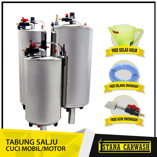 Tabung Salju Jumbo Ikame Stainless 201