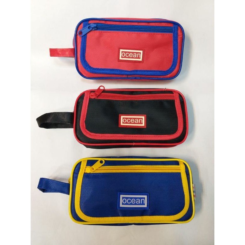 

Kotak pensil bahan / pencil case / tempat pensil bahan kain murah 01