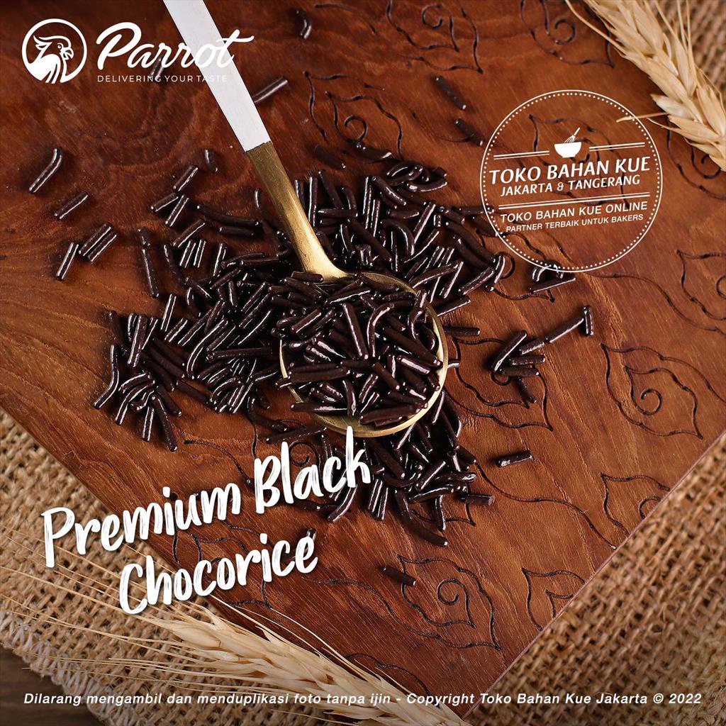 

Parrot Meises Warna HITAM 1kg Meses BLACK Dark Chocolate Mesis Premium