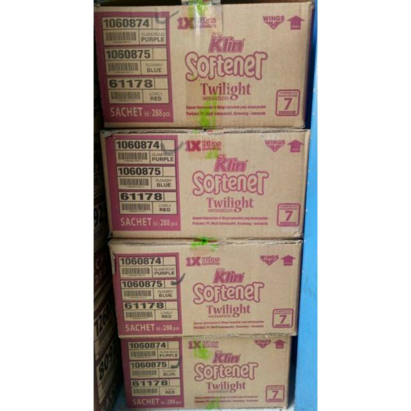 So Klin Softener 1x Bilas Pewangi sachet 1 dus - 288 sachet