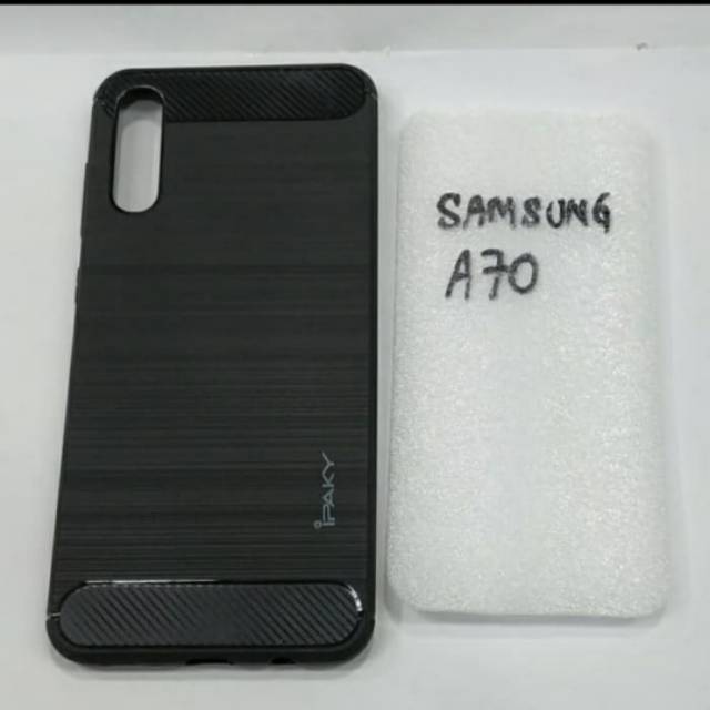 SAMSUNG A70 , i9500 / S4 , i9300 / S3 softcase silikon karet hitam