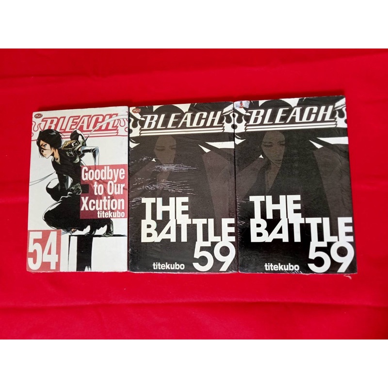 Komik Bleach (segel) cabutan vol 59,59,59,49,24